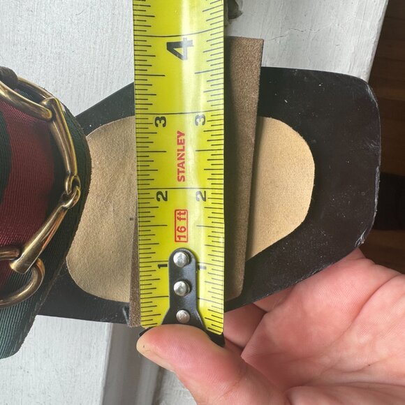 Gucci Brown Suede Double Band Querelle Sandal (Size 36.5) - Picture 14 of 14